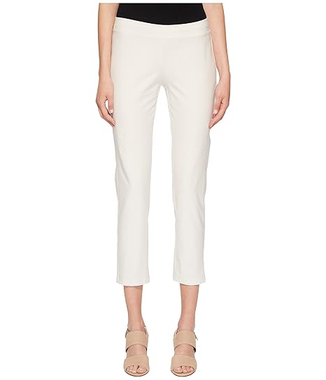 eileen fisher system washable stretch crepe slim pant