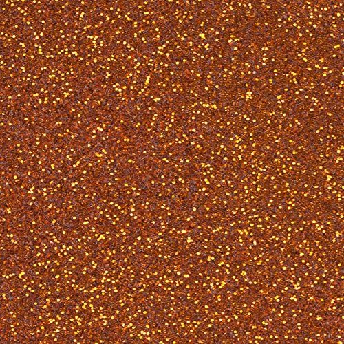 Extra-Fine Craft Glitter, Orange, 1/2 pound
