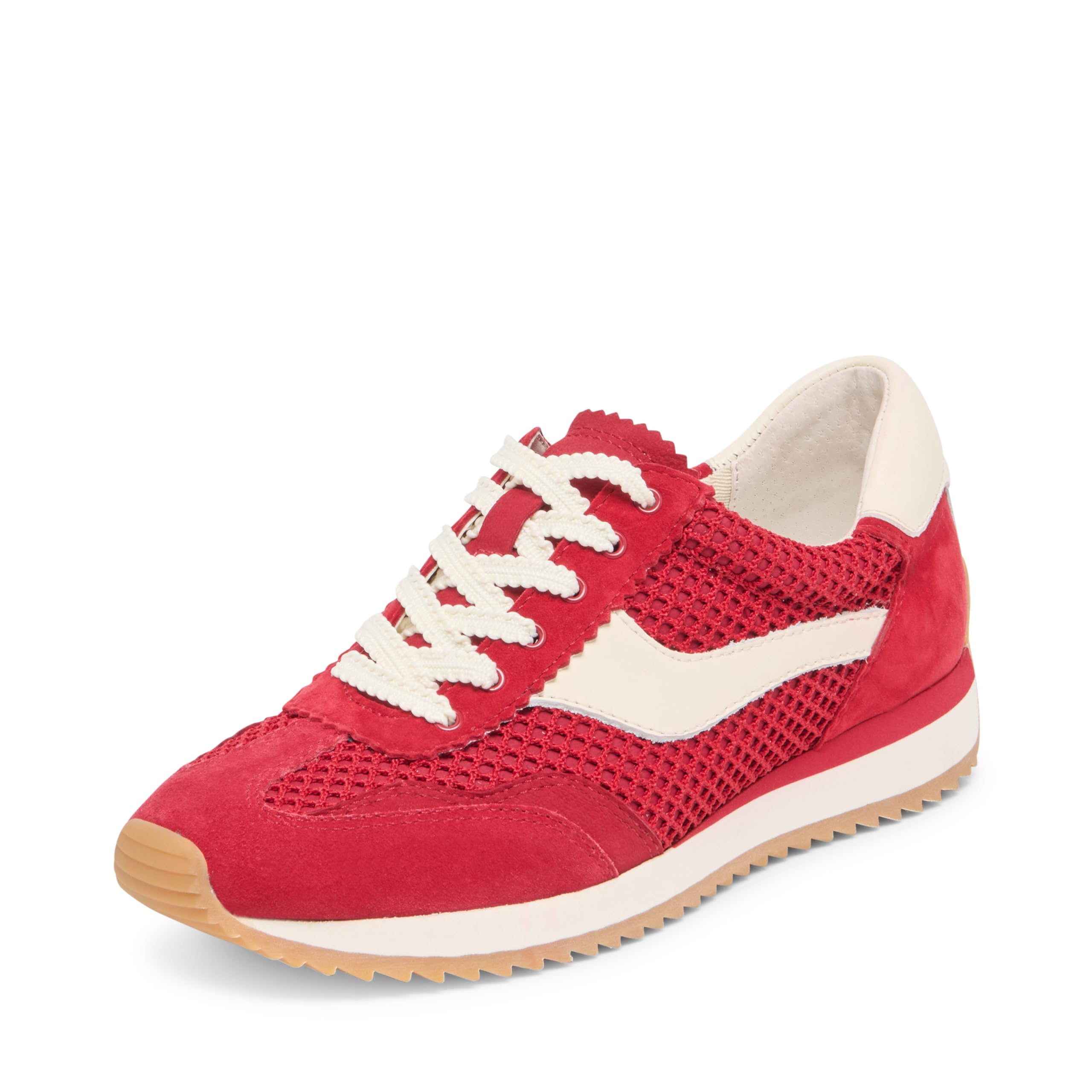 Dolce Vita Women’s B.Ntcd Mesh Sneaker, Crimson, 8