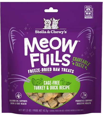 Amazon.com: Stella & Chewy's Freeze-Dried Raw Cat Dinner Morsels - Premium  Duck & Goose Recipe with 98% Cage-Free Poultry & Organs - Natural  Grain-Free Cat & Kitten Food - Made in USA -