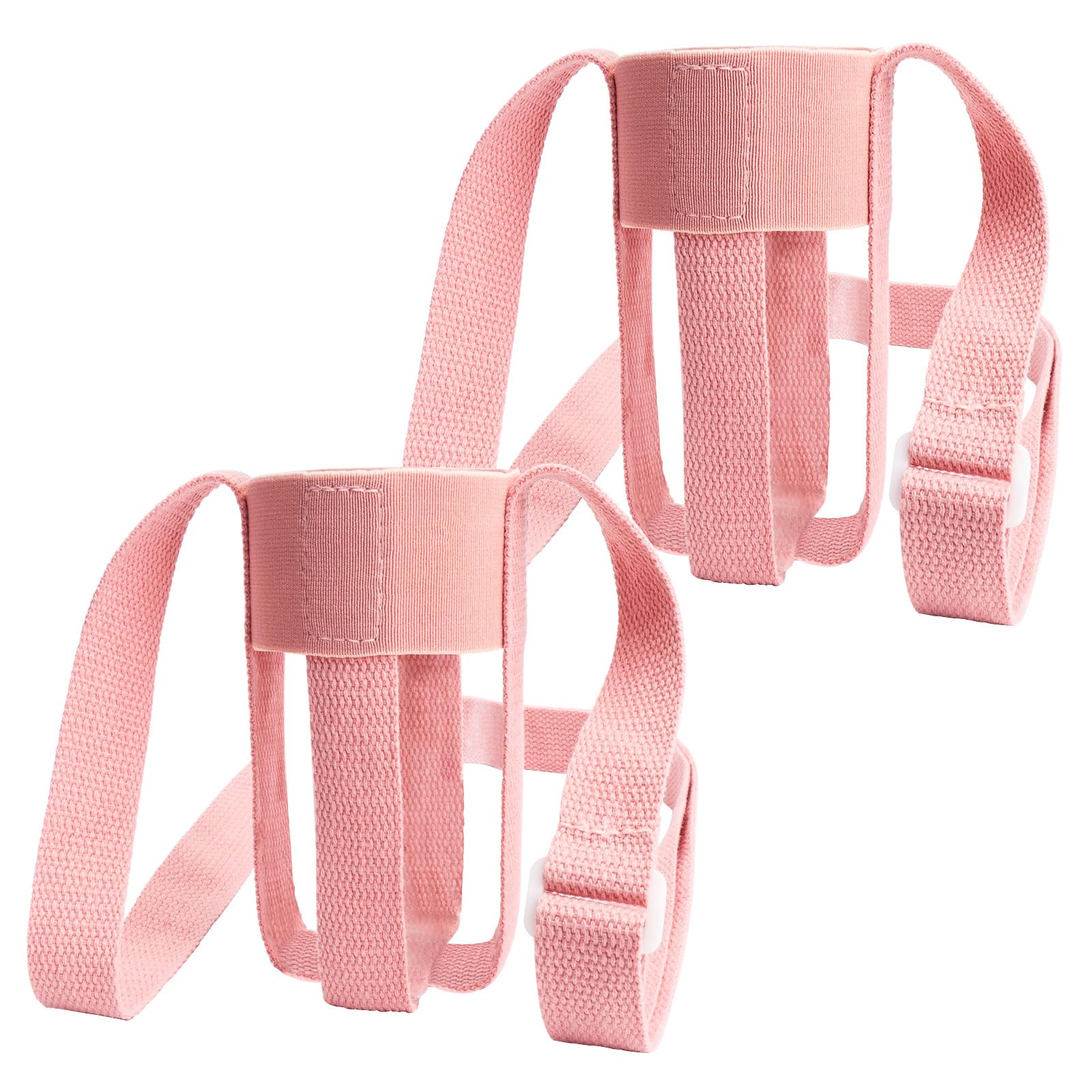 WALLFID Universal Water Bottle Holder - Adjustable Strap for 10oz-40oz, Child-Friendly, Compatible with Contigo, Zak, and More - Ideal for Hiking, Gym, Travel (Pink 2PCS)