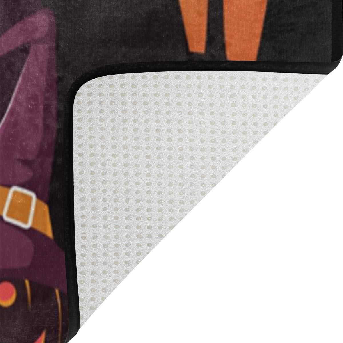 zottelig für Wohnzimmer 160 x 122 cm ISAOA Badezimmerteppich Vollmond