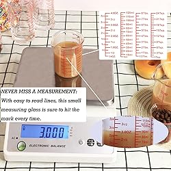 High Borosilicate Glass Measuring Cup Set-V-Shaped
