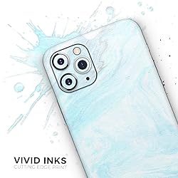 Design Skinz Mixtured Blue v9 Textured Marble