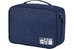 GaiRen Referee Headset Organizer Bag, Fit 4 Pack V4/V6/FBIM Electronics Accessories Carrying Case for Referee Communication System for Cable Charger Volleyball Soccer Ref Officials