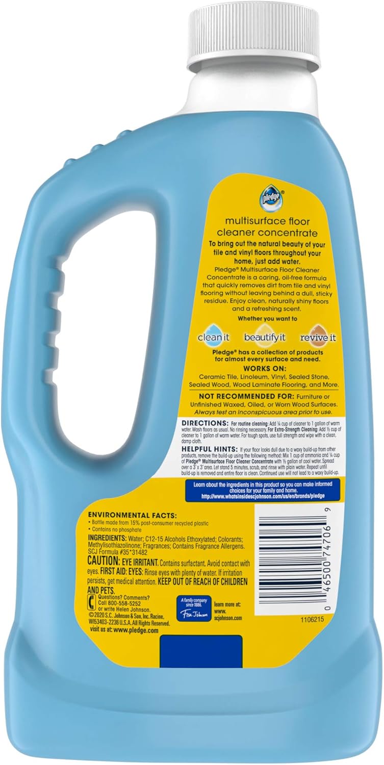 Amazon Com Pledge Multi Surface Cleaner 32 Oz Health Personal