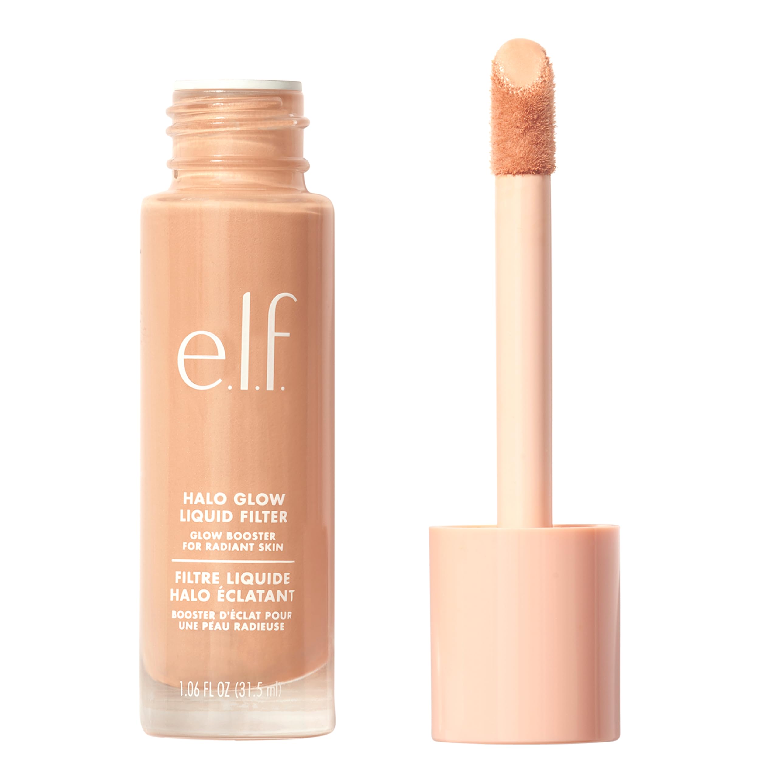 e.l.f. Halo Glow Liquid Filter, Complexion Booster For A Glowing, Soft-Focus Look, Infused With Hyaluronic Acid, Vegan & Cruelty-Free, 3 Light/Medium — image 1