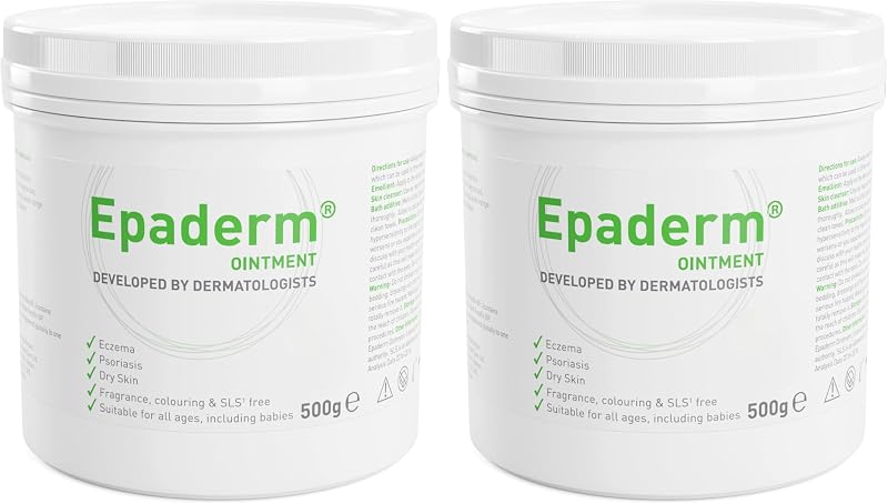 Epaderm Emollient 500 g Ointment Pack of 2 for Dry Skin