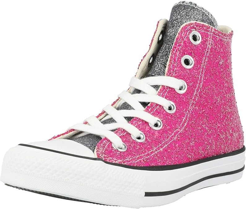 Converse Chuck Taylor All Star Sequin Womens Sliver Glitter Midnight