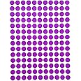 Royal Green Colored Code Labels 0.375 inch Round Dot Sticker 3/8 Circle Stickers for Labeling, Calendars, Planners with Write on Surface 10mm, 14000-Pack (Purple)
