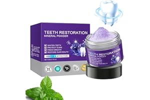 SEODON Tooth Repair Mineral Powder, Mineral Tooth Powder, whitening Natural Tooth Repair Powder, Effectively Strengthen Teeth and Gums, mild whitening, Fresh Breath (1)