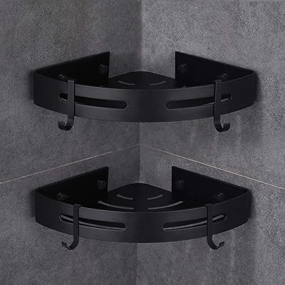 Gricol Adhesive Bath Corner Shower Shelf