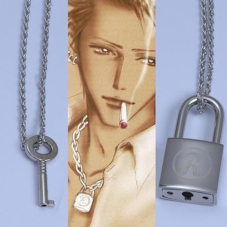 Amazon 人気漫画 アニメ 映画風nana ナナ 風 矢沢あい パンク恋人 蓮のセットネックレス キー ロックスタイル コスプレ小物 コスプレ 仮装 通販