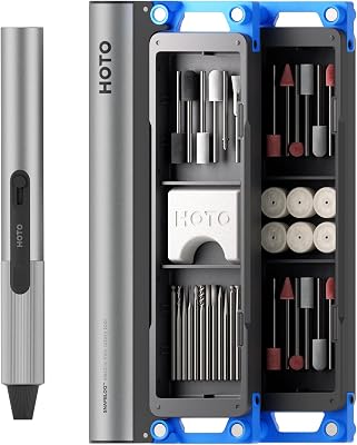 SNAPBLOQ R-A04 Kit d'Outils Rotatifs Électriques Mini, 38 en 1 Stylo pour Gravure, Mini Outils de Gravure pour Levigage, Polissage, Perçage, Gravure, Artisanat Fait Maison