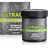 Surface Restoration Polish with Pad, Multi-Surface Scratch Remover, Polishing &amp; Surface Protection, for Leather Wood Marble Countertop Refrigerators &amp; Cookware Ovens Sinks