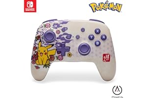 PowerA Enhanced Wireless Controller for Nintendo Switch/Switch 2 / Switch Lite/OLED Model - Pokémon Blossom - Gamepad, game controller, Officially Licensed