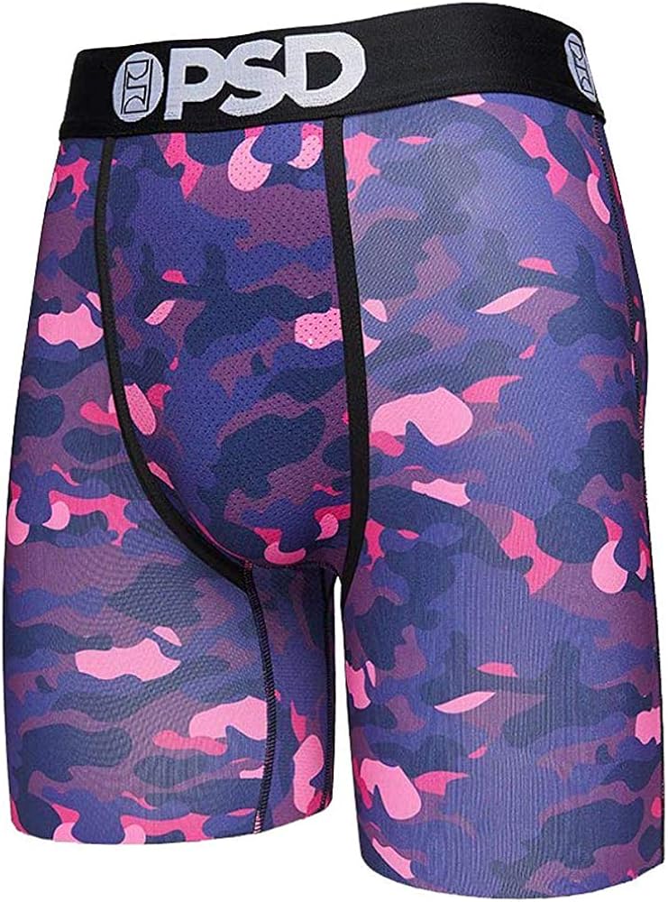 PSD Underwear Men's Stretch Wide Band Boxer Brief Underwear Bottom