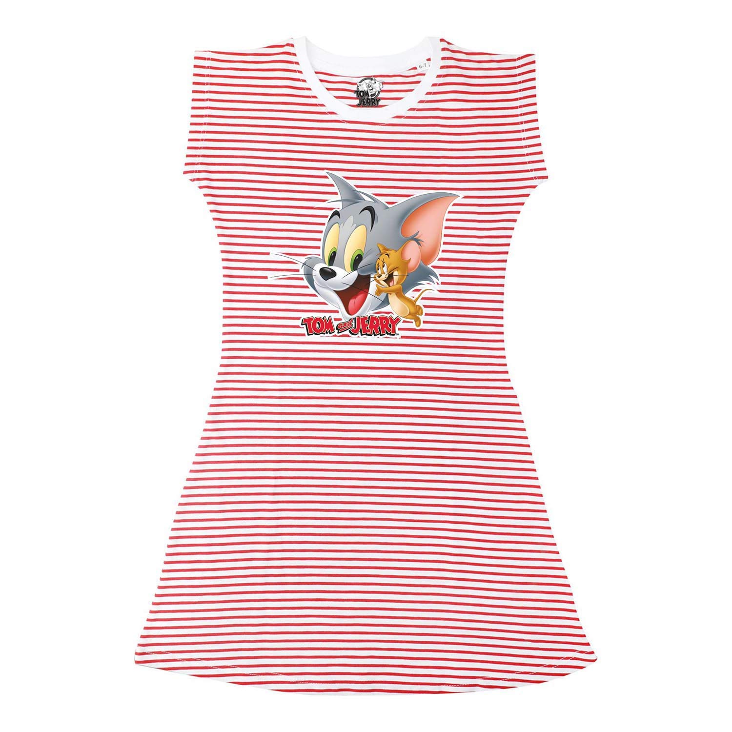 Tom & Jerry by Wear Your Mind Cotton ALine Dress Amazon.in Clothing