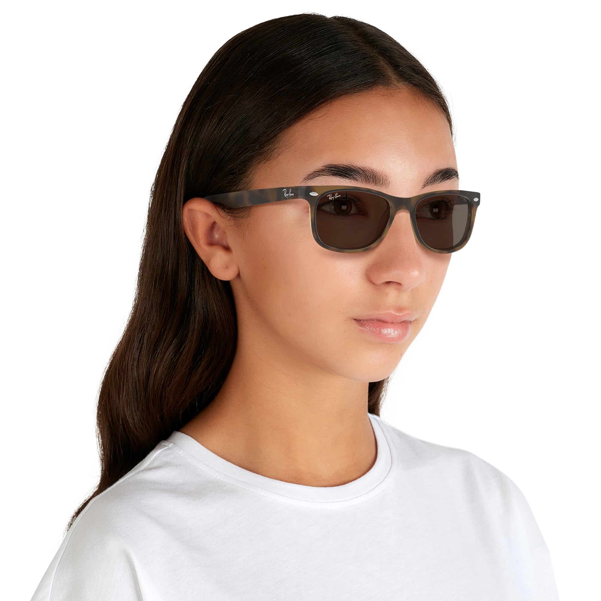 Ray-Ban Junior Kids' Rj9052s New Wayfarer Square Sunglasses