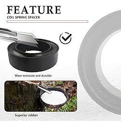 2PCS Coil Spring Spacer for 5-5.5 Inch Car Enhance