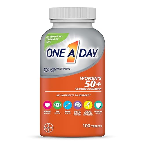 One A Day Women’s 50+ Multivitamins, Multivitamin for Women with