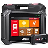 ANCEL V6HD Heavy Duty Truck Scanner, Active Test, ECU Coding, DPF Regen | 8-Inch Full-System Diagnostics with Bidirectional Control, DEF/SCR, Injector, Cylinder Cut-Off, Oil Reset &amp; J1939/J1708