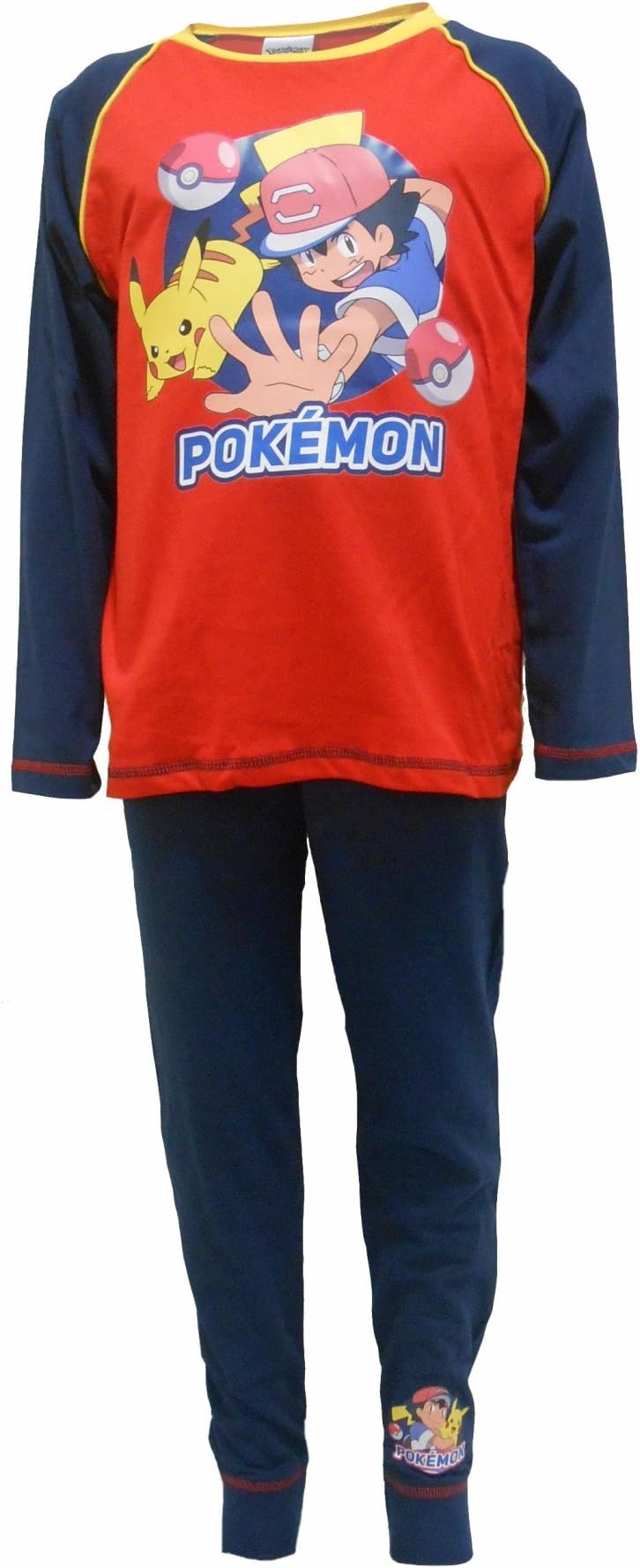 Pokemon Ash & Pikachu Boys Pajamas