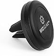WizGear Universal Air Vent Magnetic Car Mount Holder with Fast Swift-Snap Technology for Smartphones and Mini Tablets, Black