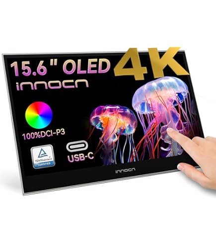 Amazon.com: KUMK 4K Portable Monitor, 13.3