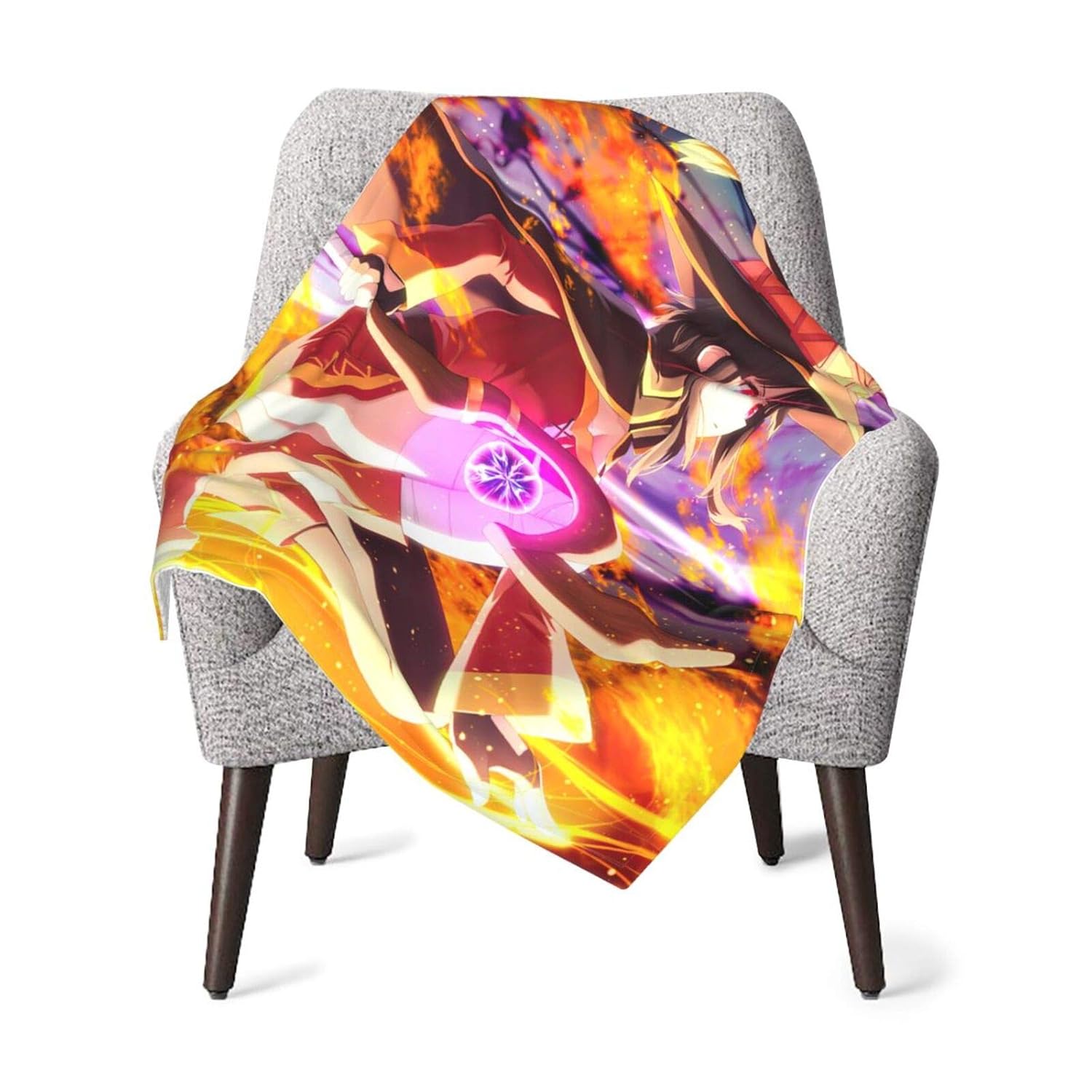 Konosuba Anime Baby Blanket,Super Cozy and Soft Fleece