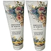 Bath & Body Works Dressed In White Ultimate Hydration Body Cream 8 Ounces Pack of 2