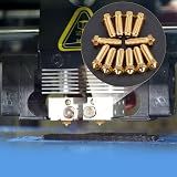JIZZU 12x 0.4mm 3D Printer Nozzles M6 Brass Extruder for Anycubic Kobra 2 view 7