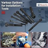 Kozelo 10Pcs M4-0.7x75mm Socket Head Cap Screws Alloy Steel Black Oxide 12.9 view 6