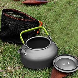 Lixada Camping Kettle 0.8L/1.2L/1.6L for Boiling