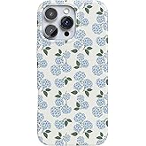 Casely iPhone 16 Pro Max Case | Nantucket Cottage | Blue Hydrangea | Compatible with MagSafe | Classic Ultra Slim Design