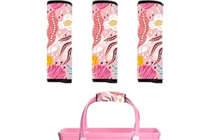 ZYTONGMAO Luggage Handle Wraps 3Pcs – Neoprene Bag Handle Wrap for Bogg, Luggage Identifiers for Suitcases Easy Identification, Stylish & Comfy Suitcase Handle Replacement Travel Accessories for Airport Y06