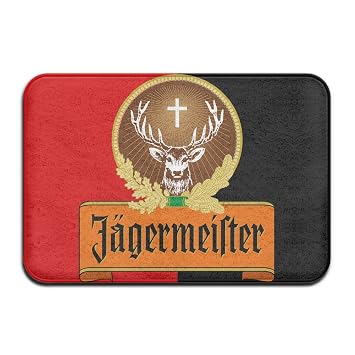 Nadeshop Jagermeister Logo Die Sauberlaufmatten Eingang Teppich