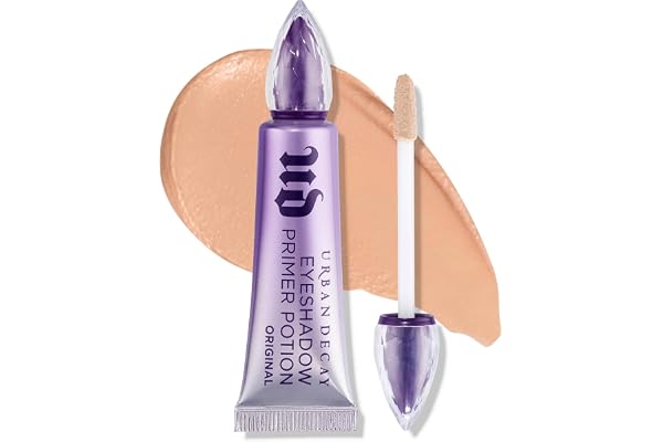 Urban Decay Eyeshadow Primer Potion - Smooth Eye Makeup Base - Vegan | Waterproof & Long-Lasting Nude Primer - Universal for