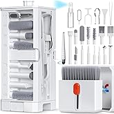 Inesore 32-in-1 Electronic Cleaning Kit, Multi-Function Cleaner Tool with Screen Cleaner Spray for Phone Laptop Keyboard,AirP