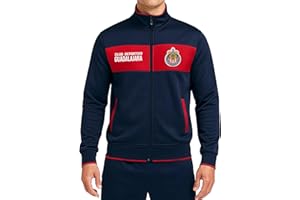 Icon Sports Officially Licensed Chivas Soccer Track Jacket - Unisex Adult