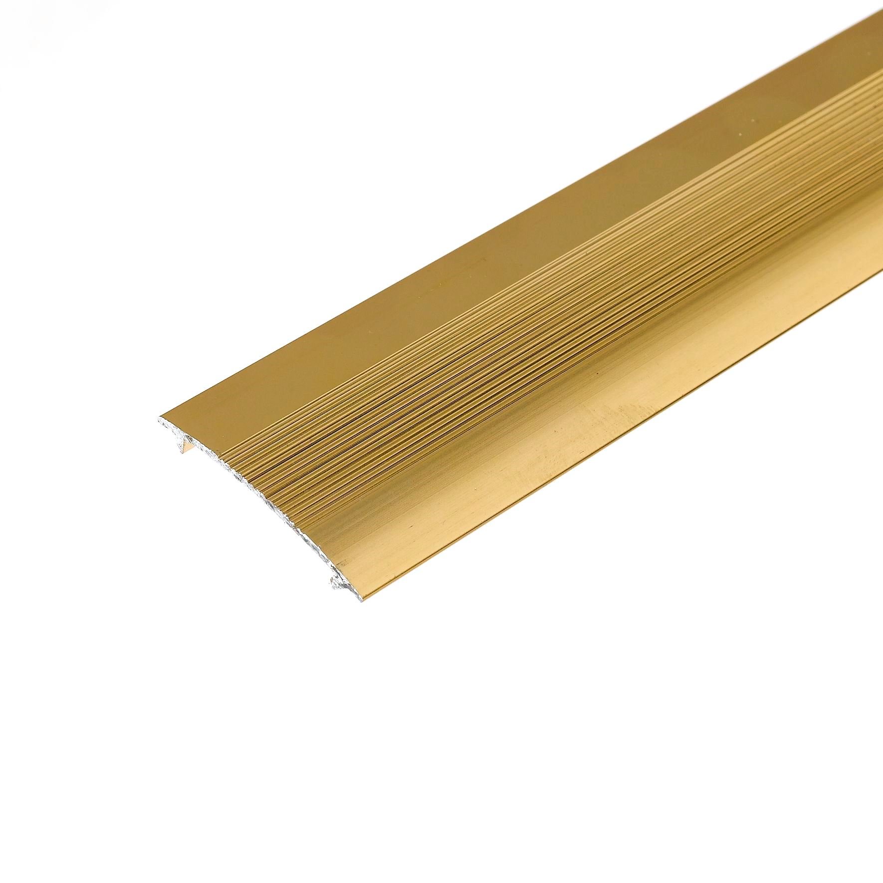 Merriway® BH01253 900 mm (35 inch) Carpet Cover Strip-Gold Tone 900mm, Aluminium