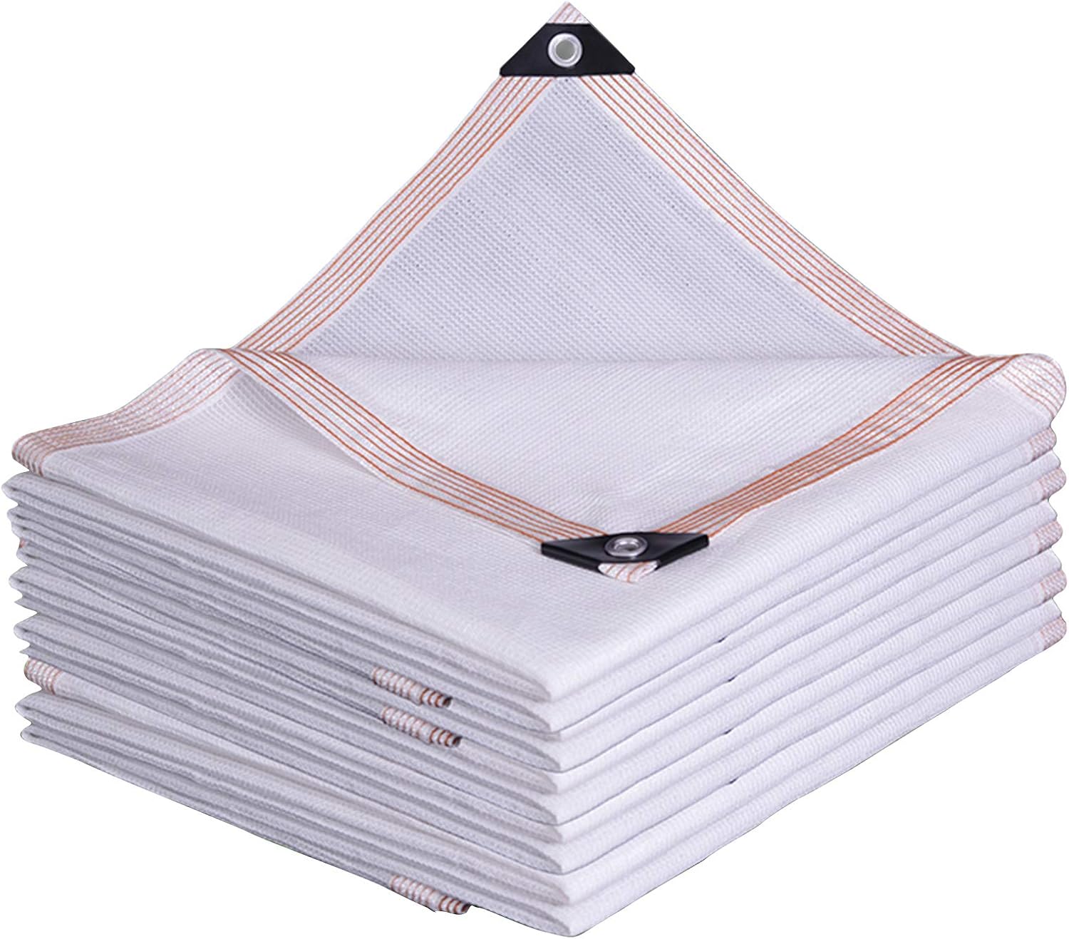 Shade Mesh Tarps White Pe Sun Protection Tarp 18 Needle Heavy Duty