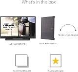 ASUS ZenScreen MB166B 15.6" 1080P Portable Monitor IPS USB3.2 Anti-glare Black view 7