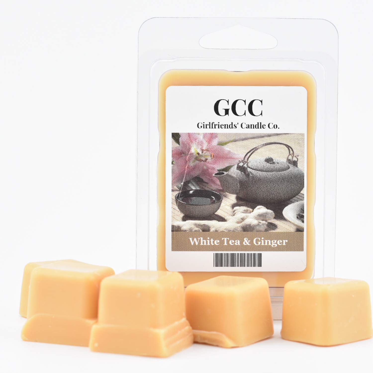 White Tea & Ginger Scented Wax Melt Handmade