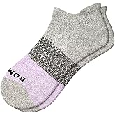 Bombas Women's Originals Ankle Socks, (Grey/Blue)