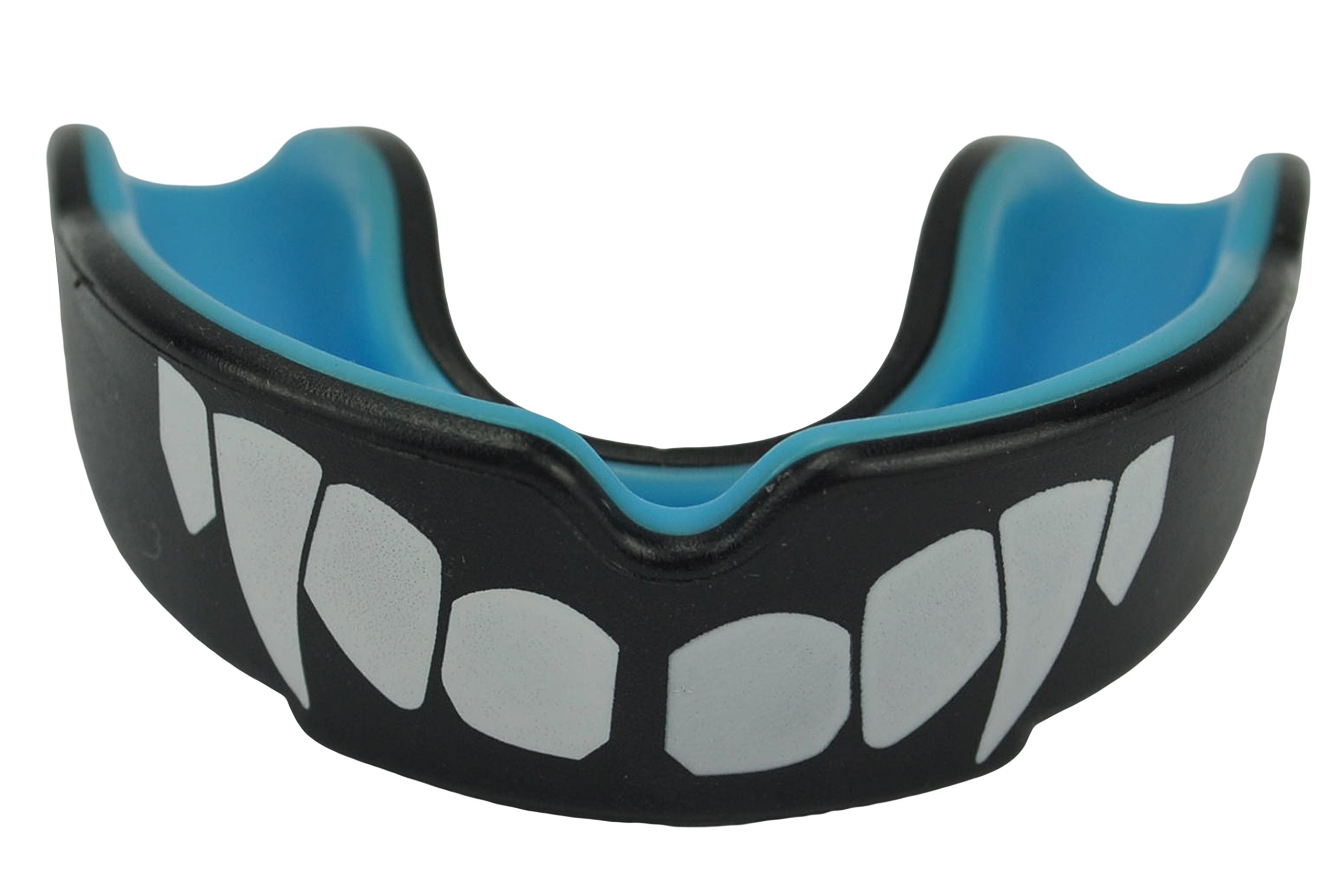 The Senshi Japan Blue & Black Gum Shield - Soft Acrylic Material, Superior Protection & Comfort For intense Sports, Top-Notch Teeth Protection, Customizable Fit, Versatile For Men & Women