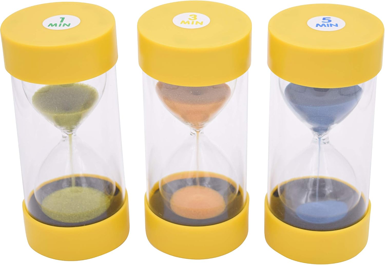 Playlearn Timer, Acrylic, Yellow, M