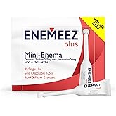 Enemeez Plus Enema for Constipation - 283mg Docusate Sodium, 20mg Benzocaine Stool Softeners, Mini Enema Relief, 35 Count (Pack of 1)