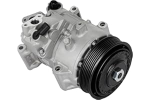 cciyu AC Compressor for Car 2009-2012 for Toyota RAV4 2.5L,2012-2017 for Toyota Camry 2.5LAir Conditioning Compressor with Clutch 6 Grooves 158367