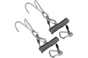EEBBL Scuba Diving Reef, Scuba Diving Reef Stick, Anti-seawater Corrosion Double Scuba Diving Reef Hooks Scuba Diving, 316 Stainless Steel Reef Cord Hook